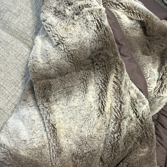 MONTANACO FAUX FUR JACKET MEDIUM - Picture 15 of 15